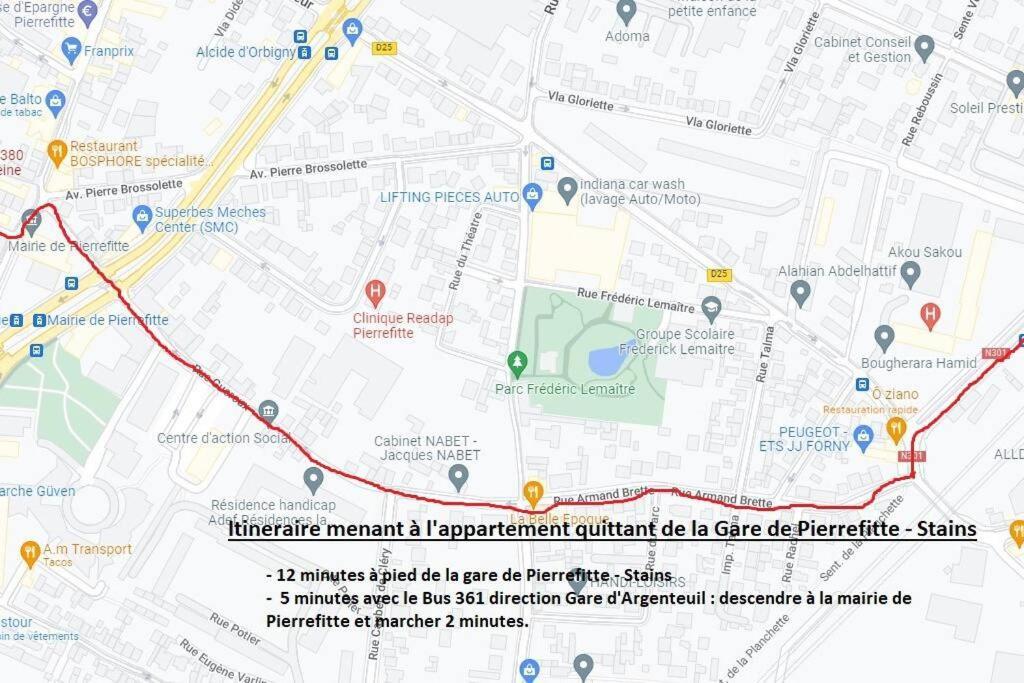 Studio Renove D'Exception Aux Portes De Paris ! Pierrefitte-sur-Seine Zewnętrze zdjęcie